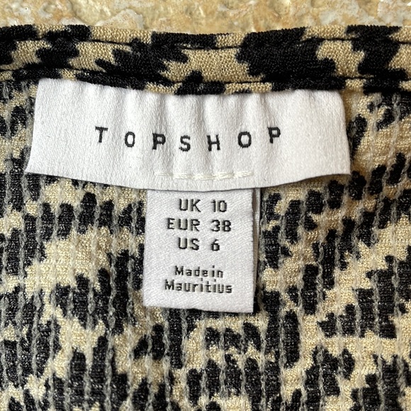 Topshop Cheetah Print Jumpsuit - Picture 4 of 4